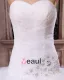 Tulle Perlage Arrangements Floraux Cathedrale Train Robes De Mariage De Robe
