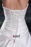 Satin A Volants Paillettes Sweetheart Les Trains Tribunal Robe De Mariée Fourreau