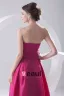 Fashion Satin Pleated Strapless Sleeveless Floor Length Bridesmaid Dress