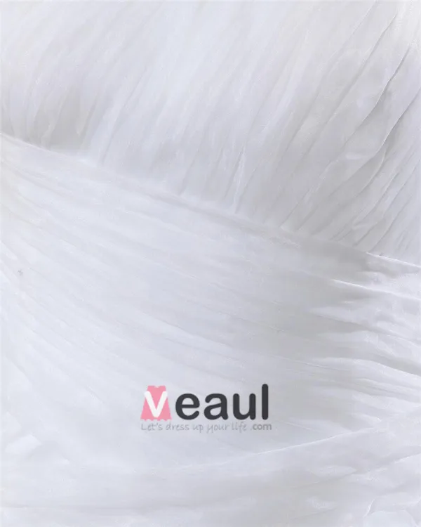 Taffeta Hand Flower Ruffle One Shoulder Plus Size Bridal Gown Wedding Dresses