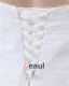 Taffeta Hand Flower Ruffle One Shoulder Plus Size Bridal Gown Wedding Dresses