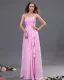 Chiffon Ruffle Floor Length Bridesmaid Dresses