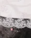 Lace Beads Applique Square Neck Floor Length Plus Size Bridal Gown Wedding Dress