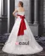 Lace Beads Applique Square Neck Floor Length Plus Size Bridal Gown Wedding Dress