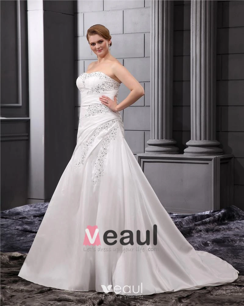 Plus Size Lace Princess Plus Size Wedding Dresses With Half Sleeves 2019  New Arrival Sheer Long Bridal Gown In Winter With Crystal Appliques W1355  From Babydress001, $70.86 | DHgate.Com
