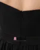 Mooie Imperium Een Schouder Vloer Lengte Chiffon Van Vrouwen Bruidsmeisjes Jurken