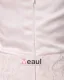 Absorbing Square Knee Length Satin Applique Mother of the Bride Dress