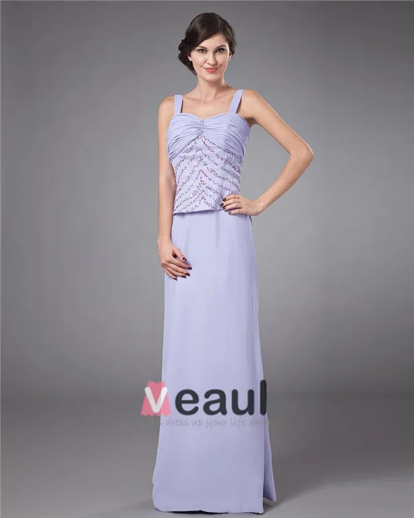 Chiffon Ruffle Coat Floor Length Mothers of Bride Guests Dresses