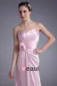 Elastisk Silke Som Satin Ruffle Blomst Paljetter Kjaereste Gulv Lengde Brudepikekjoler