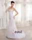 Satin Perles Appliques Bretelles Train Chapelle Robes De Mariée De La Gaine