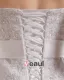 Satin Perles Appliques Bretelles Train Chapelle Robes De Mariée De La Gaine