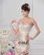 Sweetheart Pleated Floor Length Bowknot Satin Sheath Wedding Dress