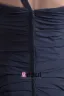 Mousseline De Soie Fleur Une Epaule Etage Robe De Demoiselle D'honneur De Longueur Plisse De Mode