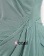 Sweetheart Short Sleeve Zipper Ruffle Floor Length Chiffon Mother of the Bride Dress