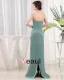 Sweetheart Short Sleeve Zipper Ruffle Floor Length Chiffon Mother of the Bride Dress