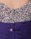 Chiffon Frynse Rund Hals Gulv Lengde Modre Av Bruden Gjester Kjoler
