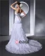 Lace Ruffle Beaded Embroidered Sweetheart Court Mermaid Bridal Gown Wedding Dresses