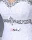 Lace Ruffle Beaded Embroidered Sweetheart Court Mermaid Bridal Gown Wedding Dresses