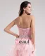 Taffetas Fils Licol Applique The Longueur Des Robes De Bal