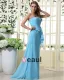 Stylish Ruffles Strapless Chiffon Bridesmaid Dresses