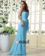 Stylish Ruffles Strapless Chiffon Bridesmaid Dresses