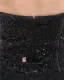 Satin Gasbind Beading Kjaereste Rygglose Glidelas Ermelos Plissert Mini Cocktail Kjoler Festkjoler