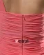 One Shoulder Chiffon Bowtie Floor Length Bridesmaid Dresses