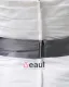 Ruffle Sweetheart Neck Beading Belt Taffeta Mermaid Wedding Dress