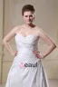Taffeta Sweetheart Chapel Train A-Line Bridal Plus Size Wedding Dress