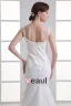 Tulle Ruffle Beading Shoulder Straps Court Train Mermaid Wedding Dress