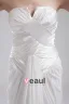 Fashion Chiffon Charmeuse Pleated Sweetheart Court Train Floor Length Empire Wedding Dress