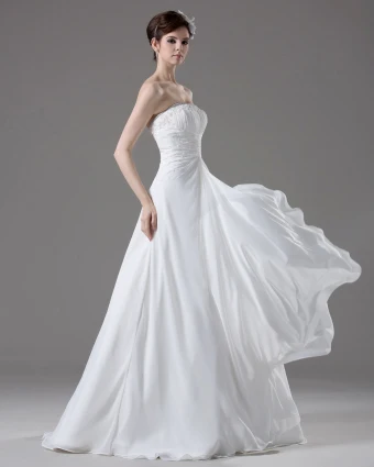 Empire Waist Wedding Dress, Empire Bridal Gown | Veaul