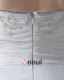 Longueur De Plancher En Mousseline De Soie Robe De Mariée Empire Plissee Perles Bretelles