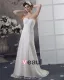 Sweetheart Beading Floor Length Lace Empire Wedding Dress