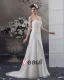 Sweetheart Beading Floor Length Lace Empire Wedding Dress