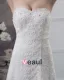 Sweetheart Beading Floor Length Lace Empire Wedding Dress