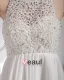 Creux-out Organza Dentelle Mousseline Mini Robe De Mariage Nuptiale De Robe Licou