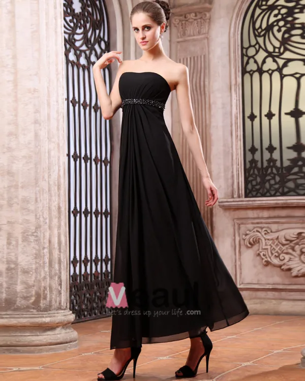 Mooie Chiffon Vloerlengte Bruidsmeisjes Jurken