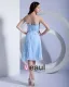 Chiffon Knee Length Bridesmaid Dress Gown