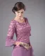 Absorbing Jewel Floor Length Chiffon Lace Mothers of Bride Special Guests Dresses