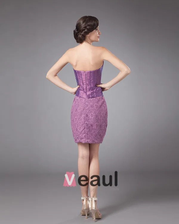 Broderie Bustier Longueur Meres Genou De Robes De Mariée Invites