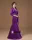Satin Strapless Sash Floor Length Mothers of Bride Guests Dresses