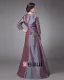 Taffeta Applique Spaghetti Strap Mothers of Bride Dresses