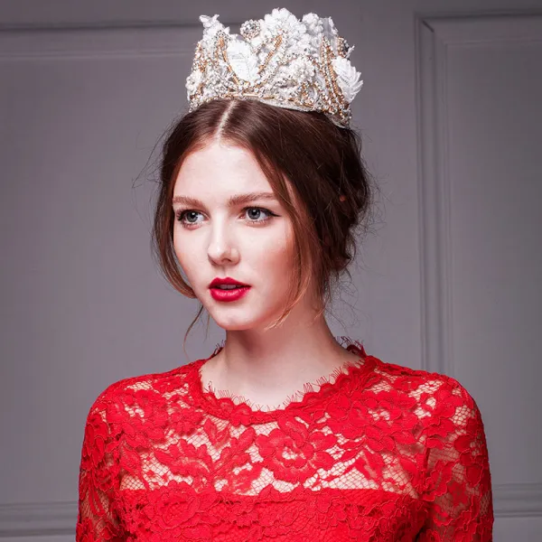 Red Lace Tiara