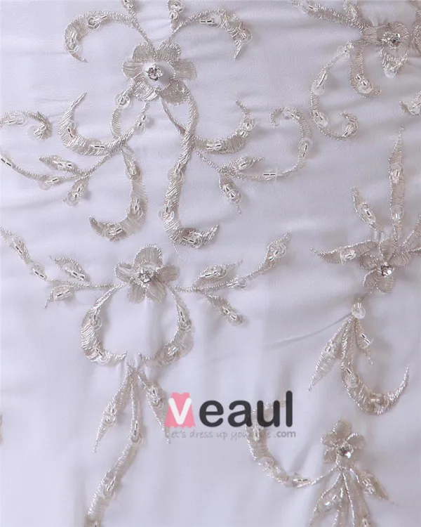 Train Robe De Robe De Mariée Bustier Sans Manches