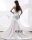 Charmeuse Strapless Ruffle Beading Floor Length Women Evening Dress