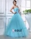 Robe De Boule De Longueur De Plancher De Satin Robe De Bal