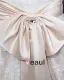 Bustier Longueur De Plancher De Broderie Dentelle Femme Robe De Mariée Sirène De Bowknot