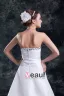 Taffetas Volants Etage Paillettes Longueur Sweetheart Robe De Mariée Fourreau