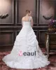 Layered Ruffle One Shoulder Court Plus Size Bridal Gown Wedding Dress